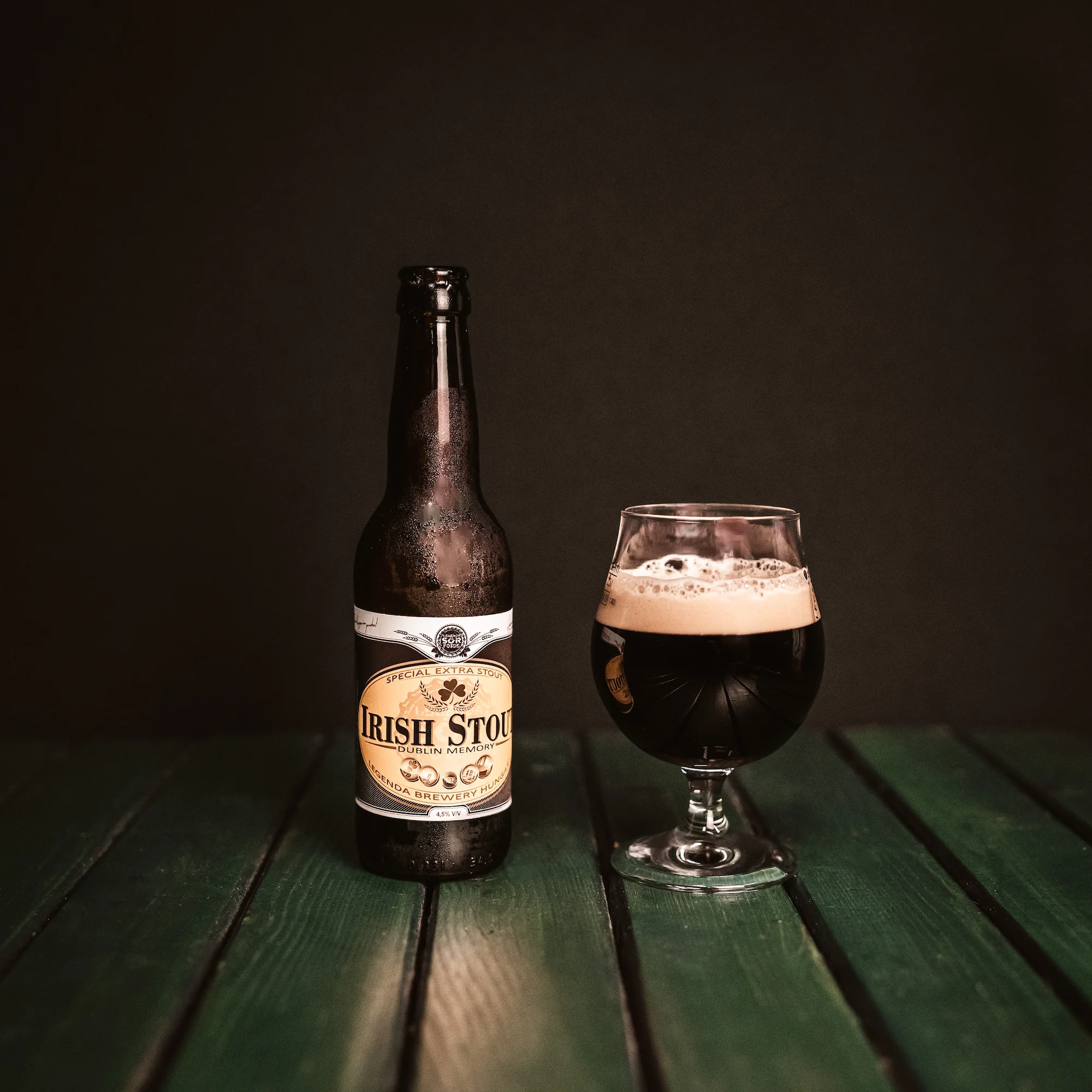 Irish stout craft beer