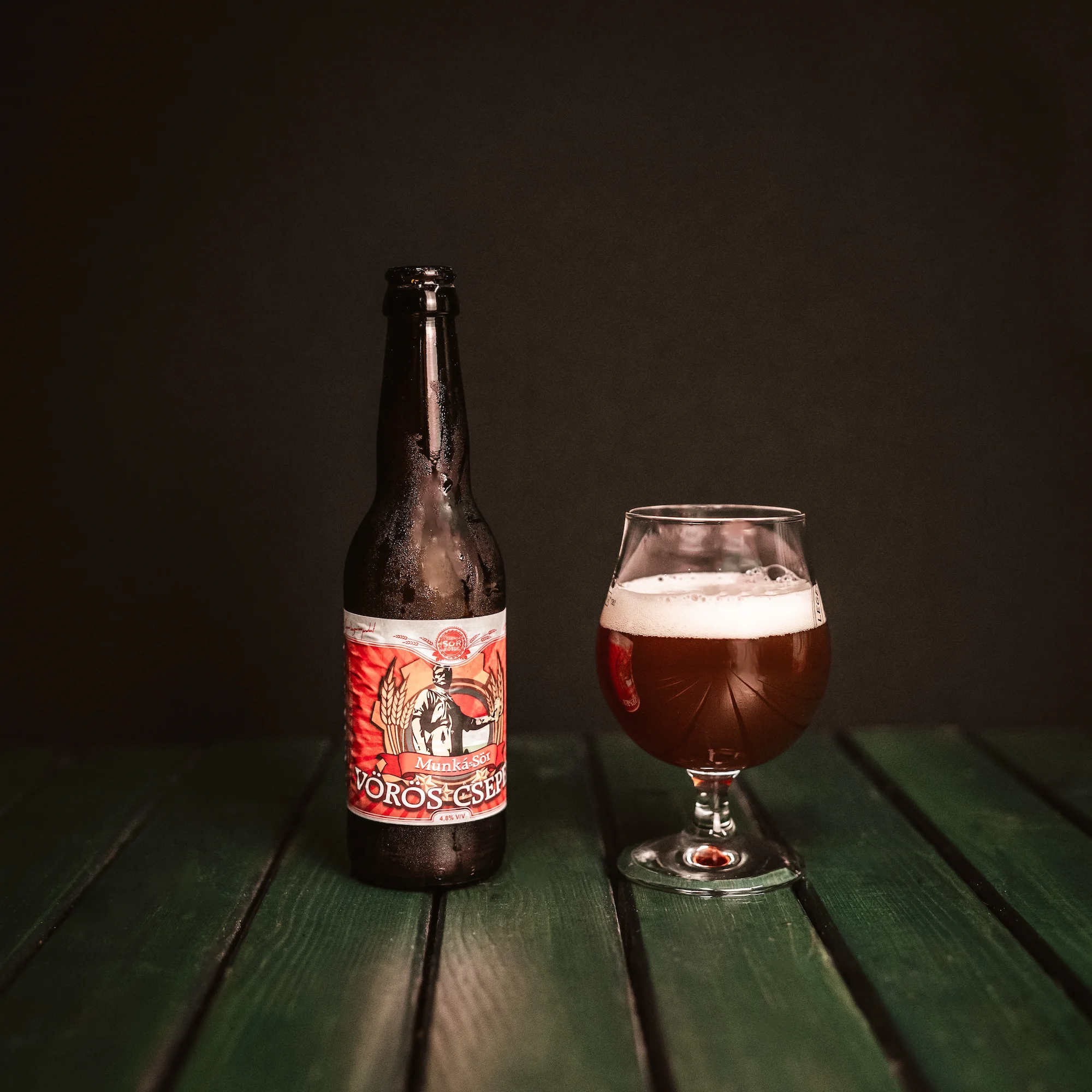red Csepel craft beer
